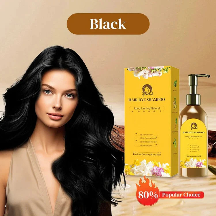 Japanese Long Lasting Natural Hair Dye Shampoo ( Buy 1 get 2 Free )