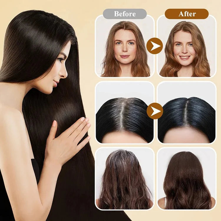 Japanese Long Lasting Natural Hair Dye Shampoo ( Buy 1 get 2 Free )