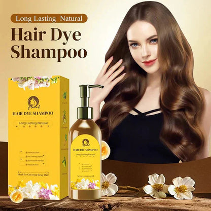 Japanese Long Lasting Natural Hair Dye Shampoo ( Buy 1 get 2 Free )
