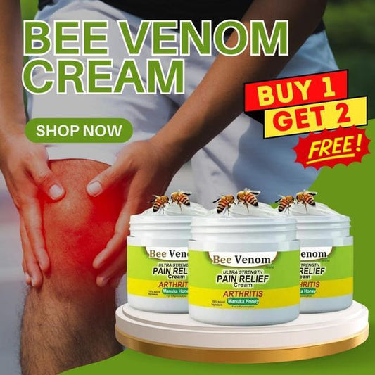 Joint & Muscle Relief | Bee Venom Pain Relief Cream 🔥 Buy 1 get 2 FREE